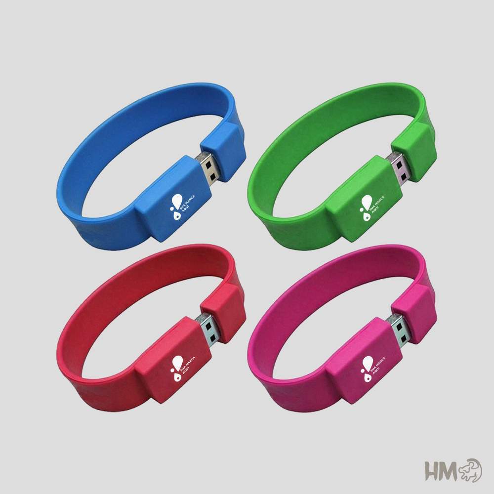 Pen Drive Pulseira Personalizado